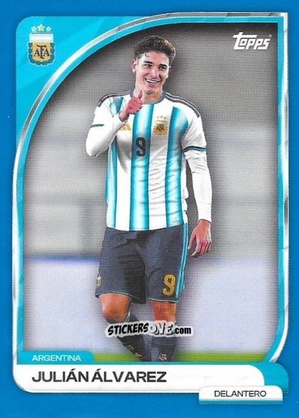 Cromo Julián Álvarez - Argentina 2026 Collector Tin
 n. 19 - Topps