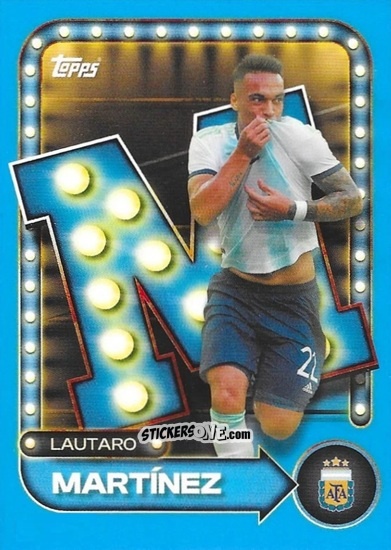 Figurina Lautaro Martínez - Argentina 2026 Collector Tin
 n. 30 - Topps