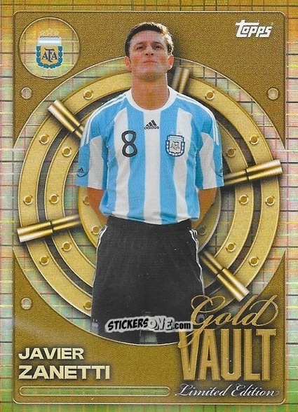 Figurina Javier Zanetti - Argentina 2026 Collector Tin
 n. GV-1 - Topps