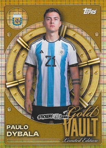 Cromo Paulo Dybala - Argentina 2026 Collector Tin
 n. GV-4 - Topps