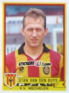 Figurina Stan Van Den Buys - Football Belgium 1993-1994 n. 229 - Panini