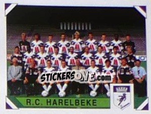 Cromo R.C. Harelbeke (Elftal-Equipe) - Football Belgium 1994-1995 n. 363 - Panini