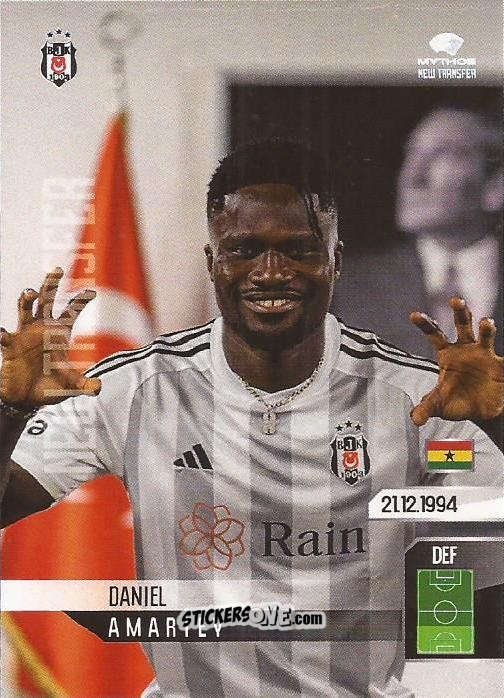 Cromo Daniel Amartey - Besiktas Moments 2023-2024
 n. 6 - Mythos Cards