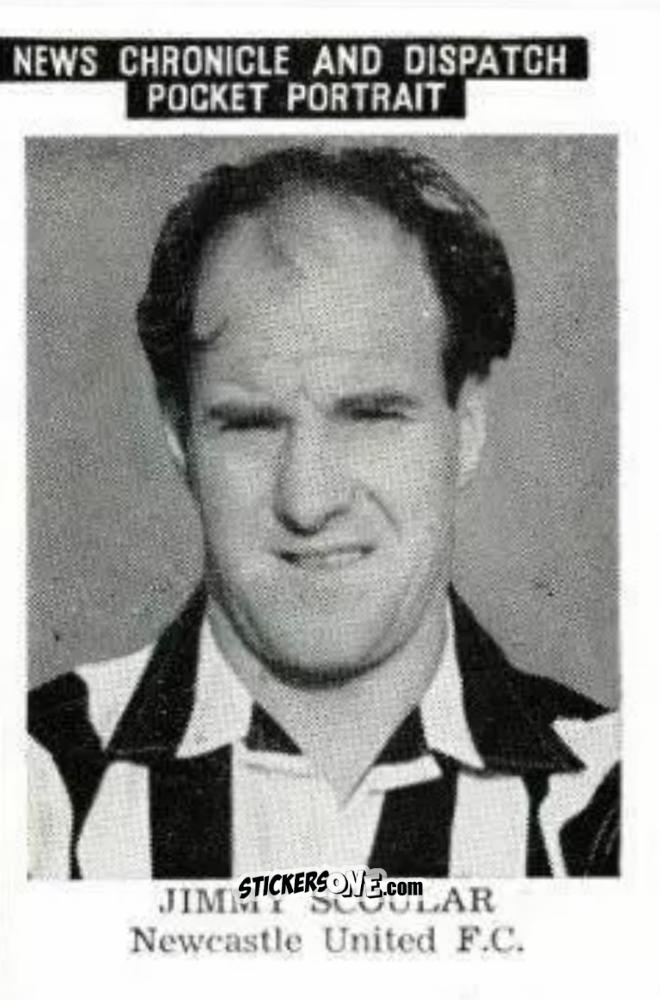 Sticker Jimmy Scoular - Newcastle United 1955
 n. 8 - News Chronicle
