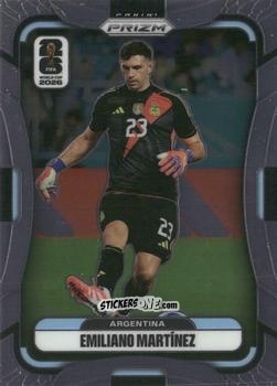 Figurina Emiliano Martinez - FIFA World Cup 2026. Prizm
 n. 2 - Panini
