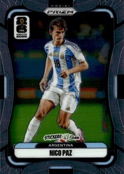 Sticker Nico Paz - FIFA World Cup 2026. Prizm
 n. 4 - Panini