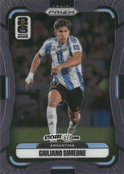 Sticker Giuliano Simeone - FIFA World Cup 2026. Prizm
 n. 13 - Panini