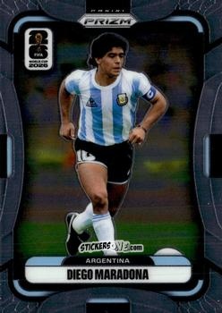 Cromo Diego Maradona - FIFA World Cup 2026. Prizm
 n. 21 - Panini
