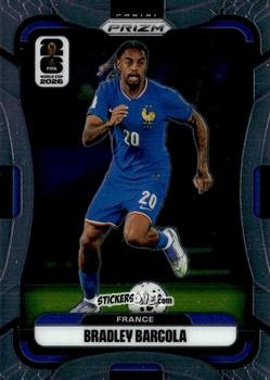 Sticker Bradley Barcola - FIFA World Cup 2026. Prizm
 n. 28 - Panini