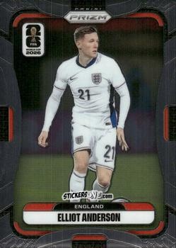 Figurina Elliot Anderson - FIFA World Cup 2026. Prizm
 n. 104 - Panini