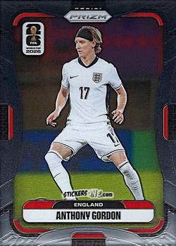 Sticker Anthony Gordon - FIFA World Cup 2026. Prizm
 n. 105 - Panini