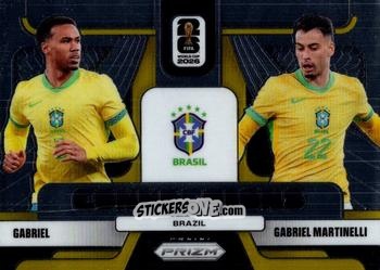 Sticker Gabriel / Gabriel Martinelli - FIFA World Cup 2026. Prizm
 n. C3 - Panini