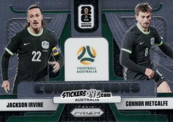 Figurina Connor Metcalfe / Jackson Irvine - FIFA World Cup 2026. Prizm
 n. C13 - Panini
