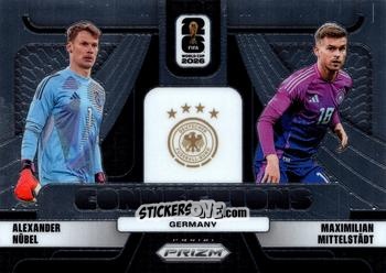 Sticker Alexander Nubel / Maximilian Mittelstadt - FIFA World Cup 2026. Prizm
 n. C20 - Panini