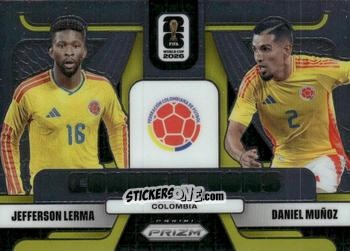 Sticker Daniel Munoz / Jefferson Lerma - FIFA World Cup 2026. Prizm
 n. C24 - Panini