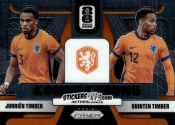 Cromo Jurrien Timber / Quinten Timber - FIFA World Cup 2026. Prizm
 n. C25 - Panini