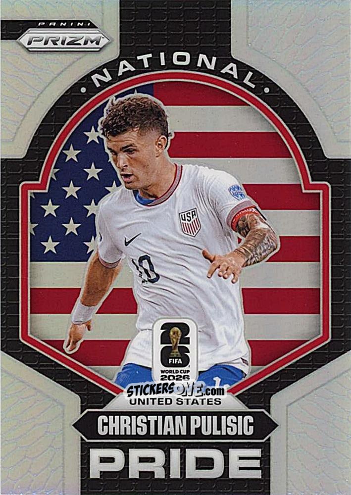 Cromo Christian Pulisic - FIFA World Cup 2026. Prizm
 n. NP21 - Panini