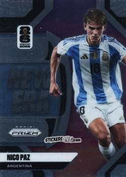 Sticker Nico Paz - FIFA World Cup 2026. Prizm
 n. NE7 - Panini