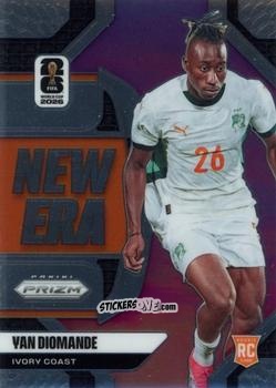 Sticker Yan Diomande - FIFA World Cup 2026. Prizm
 n. NE18 - Panini