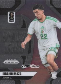 Sticker Ibrahim Maza - FIFA World Cup 2026. Prizm
 n. NE19 - Panini
