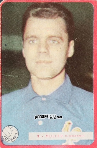Cromo Muller - Football 1960
 n. 3 - Miroir-Sprint