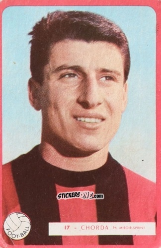 Figurina Chorda - Football 1960
 n. 17 - Miroir-Sprint