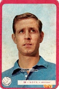 Sticker Raymond Kopa - Football 1960
 n. 25 - Miroir-Sprint