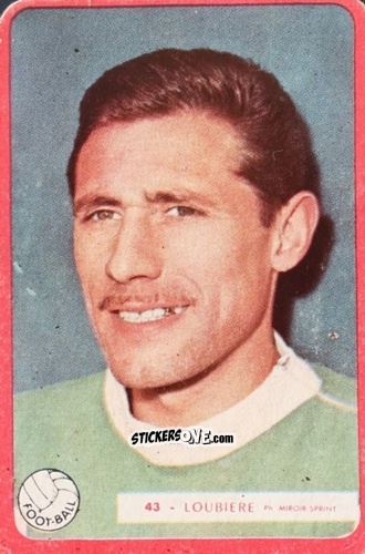 Figurina Loubiere - Football 1960
 n. 43 - Miroir-Sprint