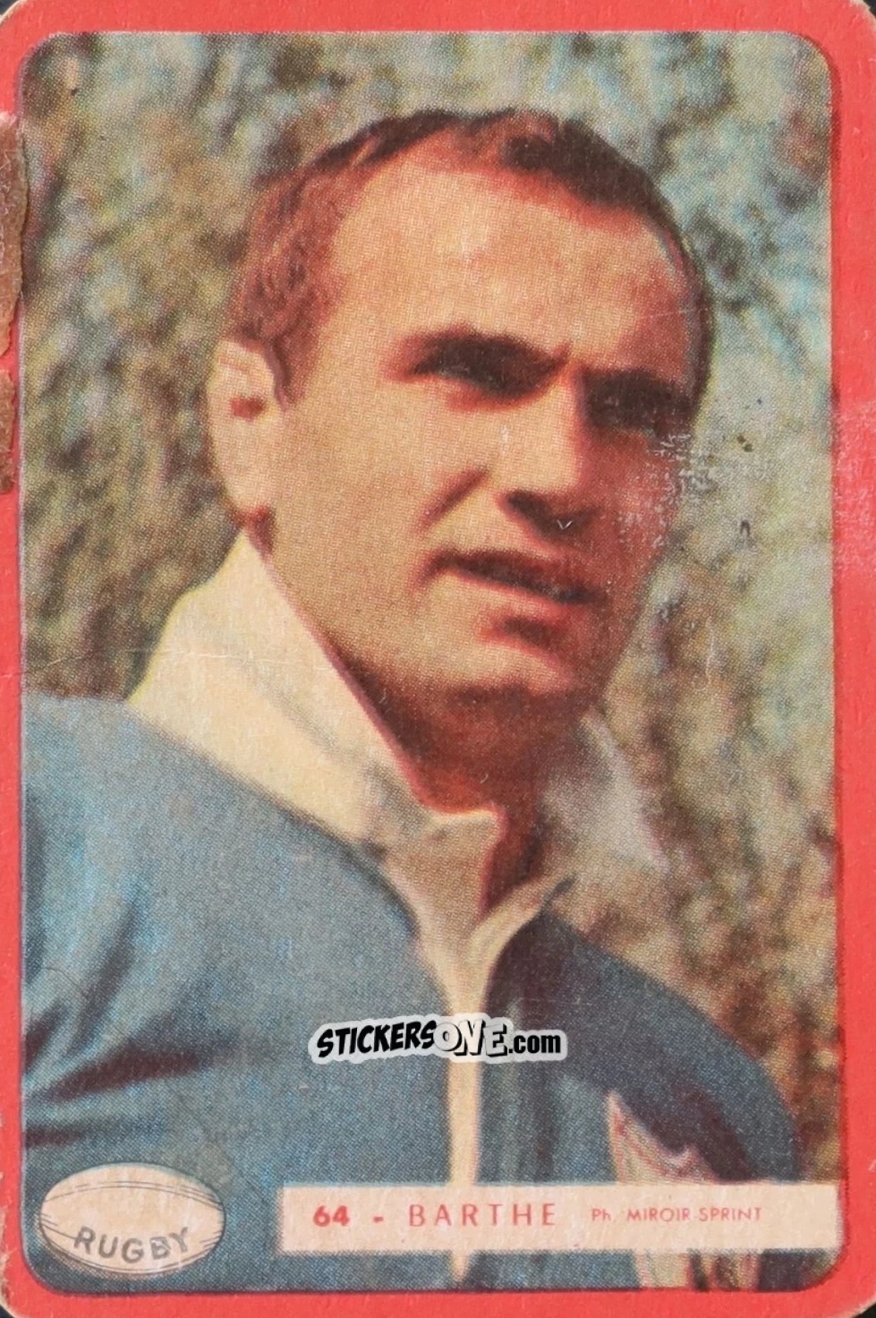 Cromo Jan Barthe (Rugby) - Football 1960
 n. 64 - Miroir-Sprint