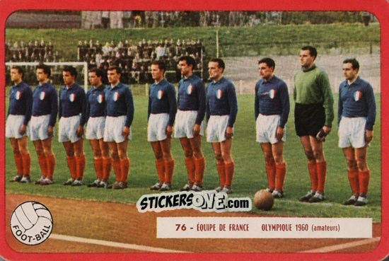 Figurina Team Photo - Football 1960
 n. 76 - Miroir-Sprint
