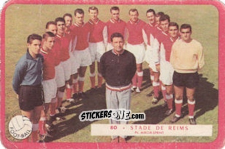 Figurina Team Photo - Football 1960
 n. 80 - Miroir-Sprint