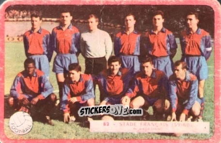 Cromo Team Photo - Football 1960
 n. 82 - Miroir-Sprint