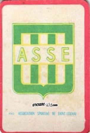 Sticker Club Emblem - Football 1960
 n. 100 - Miroir-Sprint