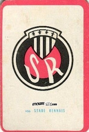 Sticker Club Emblem - Football 1960
 n. 106 - Miroir-Sprint