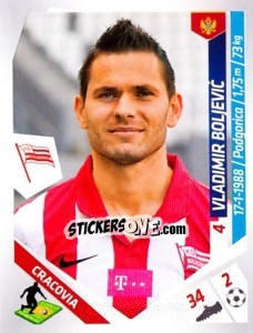 Cromo Boljevic - Ekstraklasa 2013-2014 n. 37 - Panini