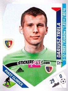 Figurina Trela - Ekstraklasa 2013-2014 n. 160 - Panini
