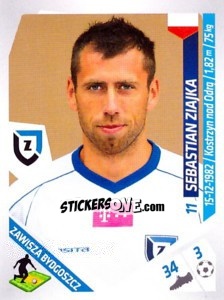 Cromo Ziajka - Ekstraklasa 2013-2014 n. 337 - Panini