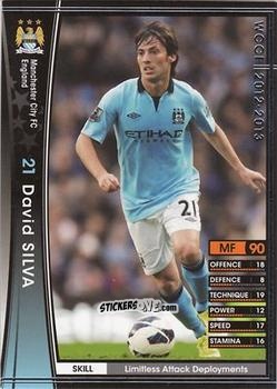 Cromo David Silva - Sega World Club Champion Football 2012-2013
 n. 44 - Panini