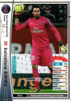 Figurina Salvatore Sirigu - Sega World Club Champion Football 2012-2013
 n. 81 - Panini