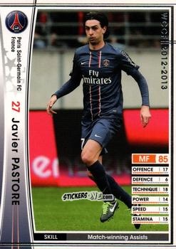 Cromo Javier Pastore - Sega World Club Champion Football 2012-2013
 n. 91 - Panini