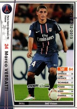 Figurina Marco Verratti - Sega World Club Champion Football 2012-2013
 n. 93 - Panini
