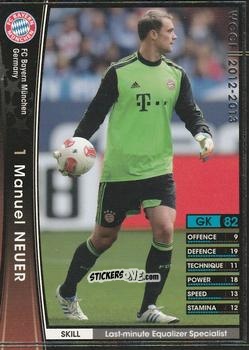 Cromo Manuel Neuer - Sega World Club Champion Football 2012-2013
 n. 113 - Panini