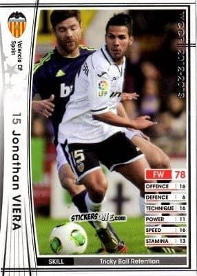 Cromo Jonathan Vieira - Sega World Club Champion Football 2012-2013
 n. 384 - Panini