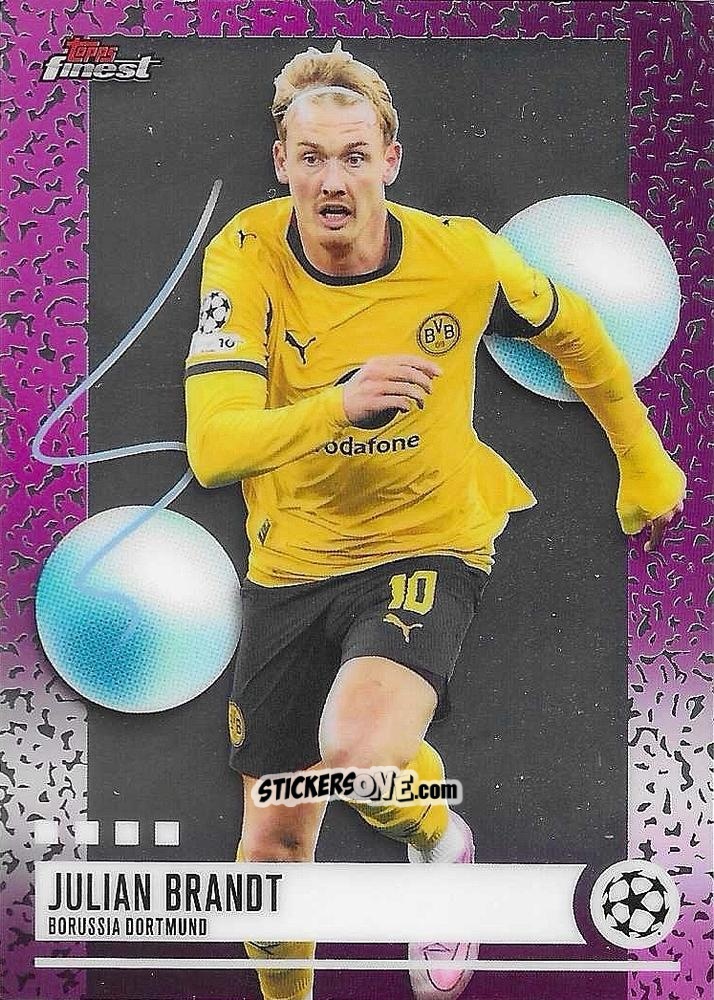 Figurina Julian Brandt - Finest UEFA Club Competitions 2025-2026
 n. 223 - Topps