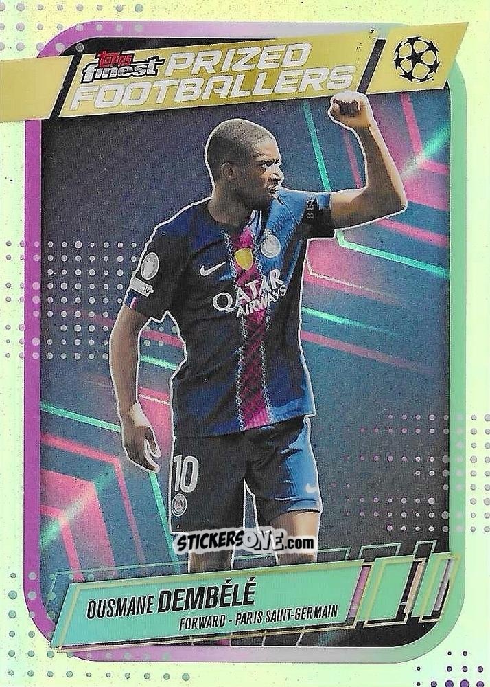 Figurina Ousmane Dembélé - Finest UEFA Club Competitions 2025-2026
 n. PF-23 - Topps