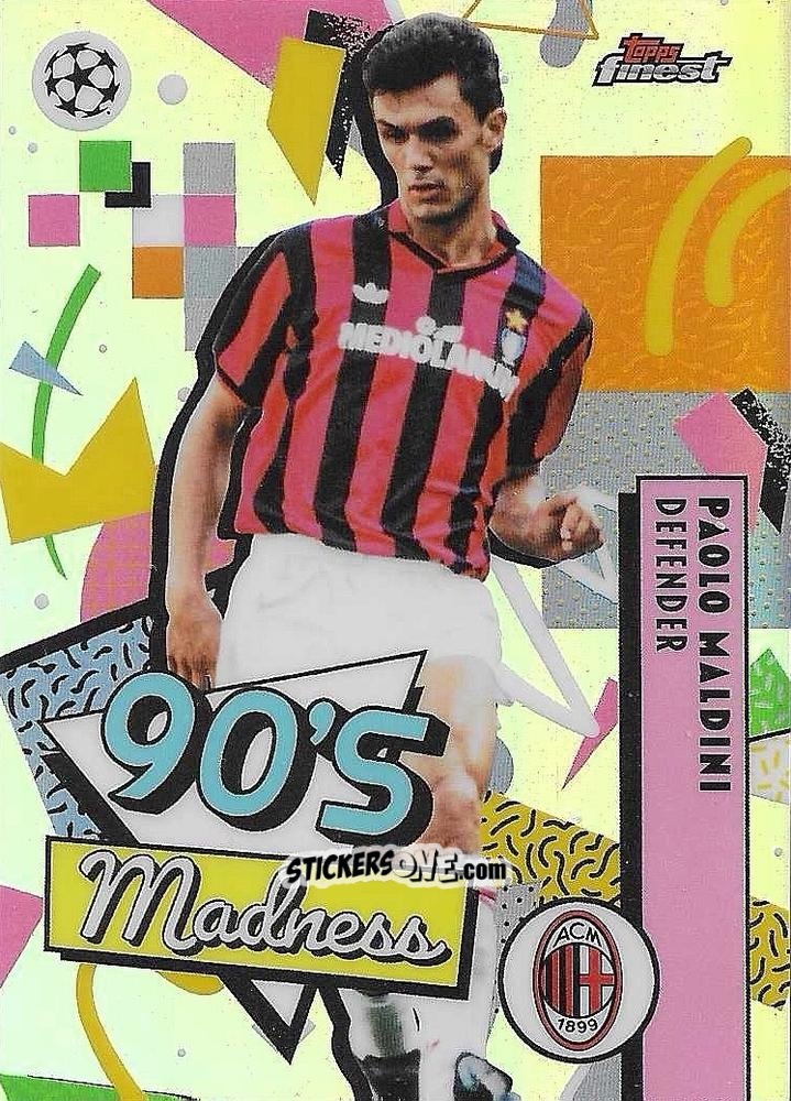 Sticker Paolo Maldini - Finest UEFA Club Competitions 2025-2026
 n. MAD-2 - Topps