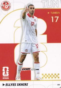 Figurina Ellyes Skhiri - Kayou FIFA World Cup 2026
 n. 336 - Panini