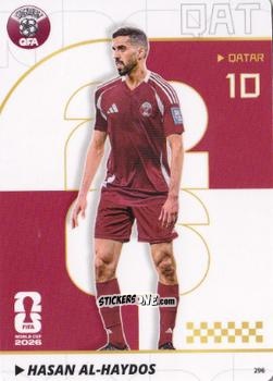 Cromo Hasan Al-Haydos - Kayou FIFA World Cup 2026
 n. 296 - Panini