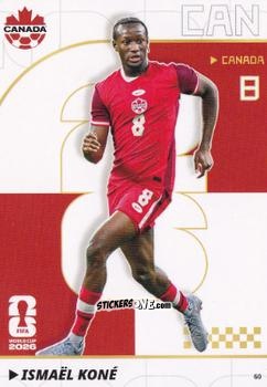 Figurina Ismaël Koné - Kayou FIFA World Cup 2026
 n. 60 - Panini