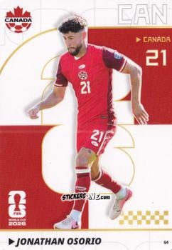 Figurina Jonathan Osorio - Kayou FIFA World Cup 2026
 n. 64 - Panini